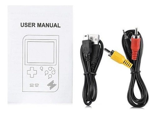 Imagem 4 de 8 de Video Game Retro Clássico Super Game Boy Cabo 400 Jogos Tv