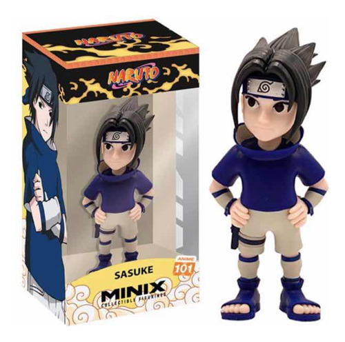 Figura De Vinilo Minix Sasuke Naruto