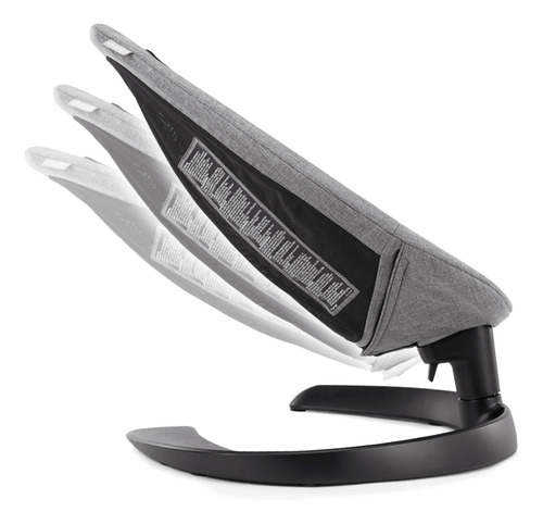 Bouncer Leaf Grow - Cinza Mescla Ink - Nuna
