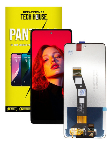 Pantalla Compatible Con Moto G24 Xt2423-2 Lcd Negro