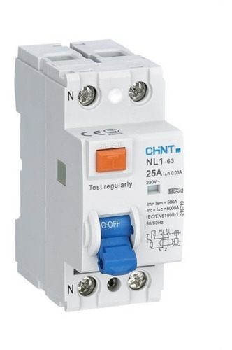 Disyuntor/interruptor Diferencial Bipolar Chint De 25a/40/63