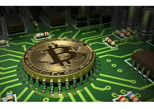 Imagen 4 de 7 de Souvenir Bitcoin Moneda Física Coleccionable Con Cápsula
