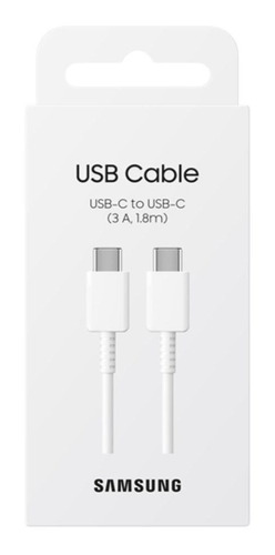 Cable Samsung Usb-c A Usb-c 1.8m 100w Data Carga Rapida