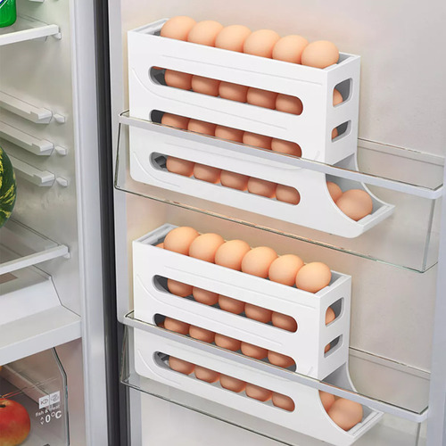Dispensador Automático De Huevos Para Refrigerador De 2 Piez