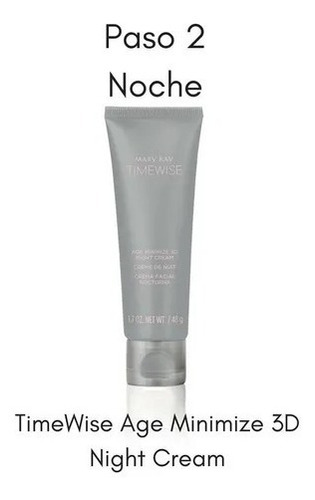 Crema Facial Nocturna Timewise Age Minimize 3d Mary Kay