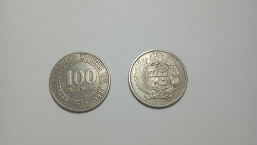 Moneda De Oro Conmemorativa - Perú 1980, 100 Soles De Oro