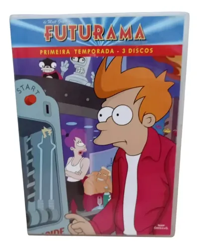 Box Dvd Futurama - Primeira Temporada 3 Discos | Frete grátis