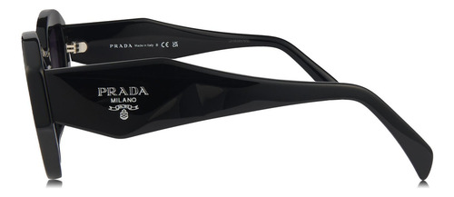 Prada Spr 07ys 1ab-0a7 Symbole Abstract Gray Gradient (Usado)