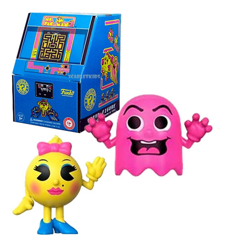 Funko Retro Video Games Pac-man Caja Sorpresa Orig Scarlet