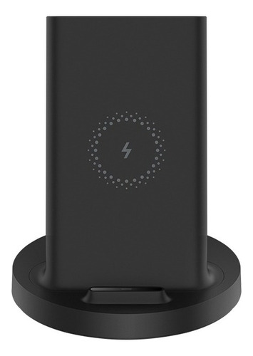 Cargador Inalámbrico Xiaomi Mi 20w Wireless Charging Stand Color Negro