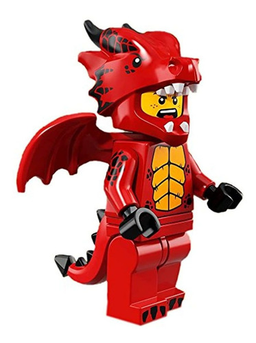 Lego # 7 71021 series 18 red Dragon Traje Chavo Minifigura