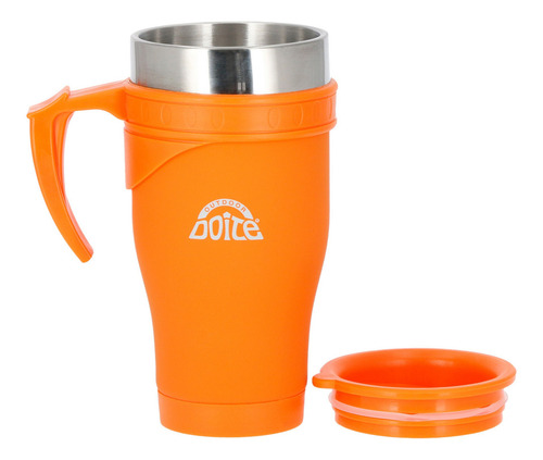 Caneca Omni Thermo 400ml Laranja Doite