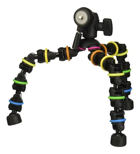 Snap And Wrap Flexi Color Tripod With 360° Rotating Ba...