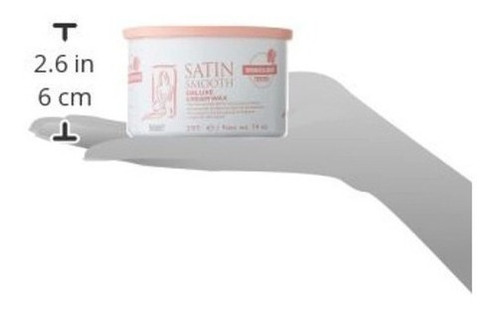 Satin Smooth Deluxe Cream Pot Cera 14 Onzas