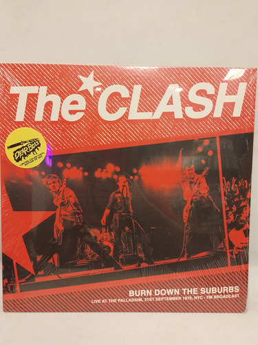 The Clash Burn Down The Suburbs Vinilo Lp Nuevo 