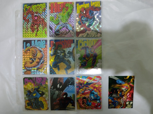 Pepsi Cards Marvel Prismas 10 Tarjetas Diferentes (Usado)
