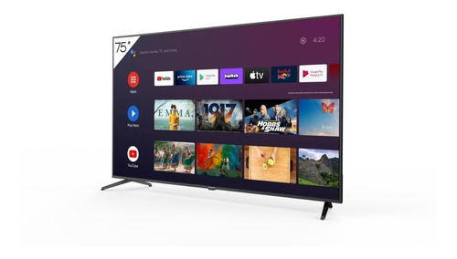 Imagen 1 de 2 de Smart Tv Aiwa 75 Pulgadas Android Tv