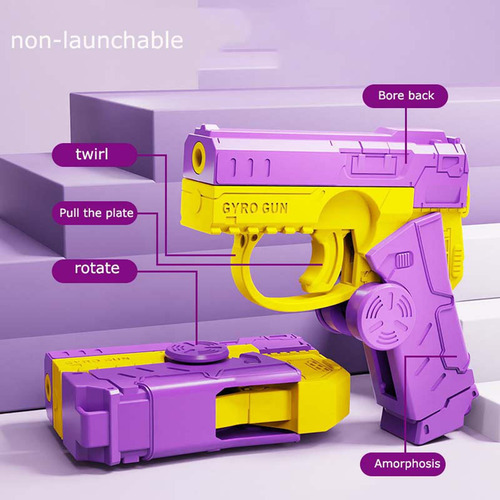 O Mini Spinning Pistols Folding Pistol Decompression To 2011