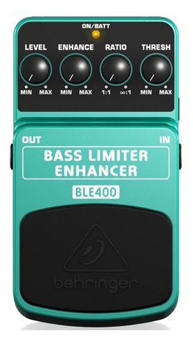 Pedal Behringer Baixo Ble400 Bass Limiter Enhancer - Pd0557