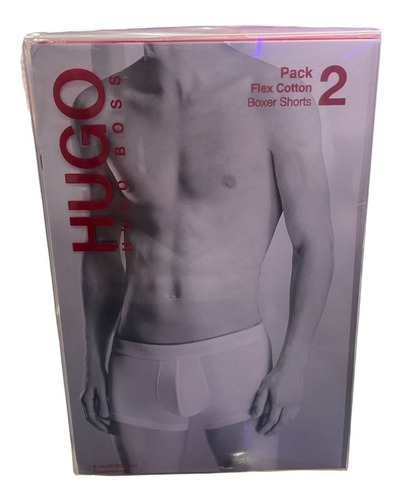 Boxer Trunk Hugo Boss 2701 - 2 Pack Algodón Flexible