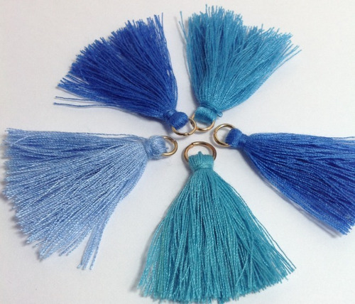 Imagen 6 de 10 de Borlas Polyester 3cm (50 Piezas)