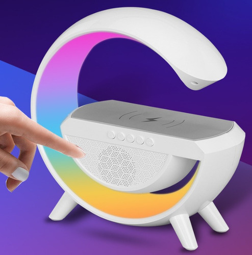 Luz Nocturna De Carga De Teléfono Con Bocina Bluetooth Inal