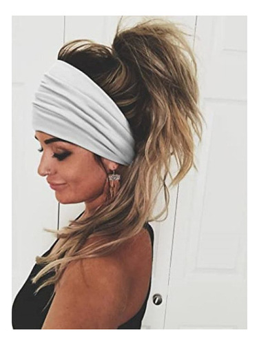 Diademas Bohemias Antideslizantes De Extra Anchas Para Mujer