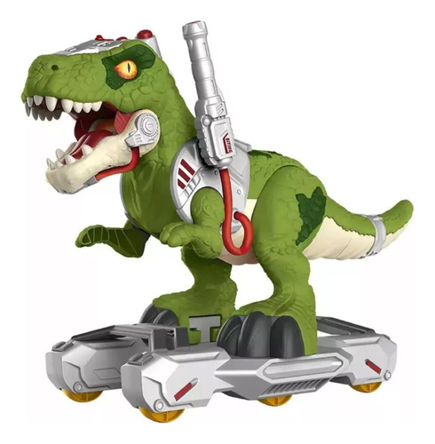 Scooter De Dinosaurio Montables Para Niños Niñas Color Verde