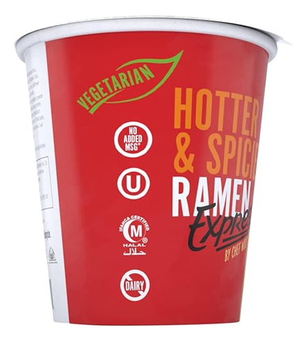 Ramen Picante Sopa Instantánea Fideos Vegetariana Kosher 64g