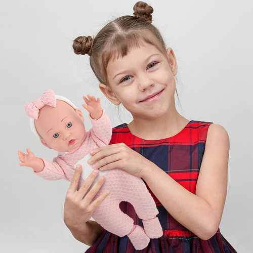 Muñeca Bebe Con Ropa 12 PuLG Regalo Niñas Navidad 10