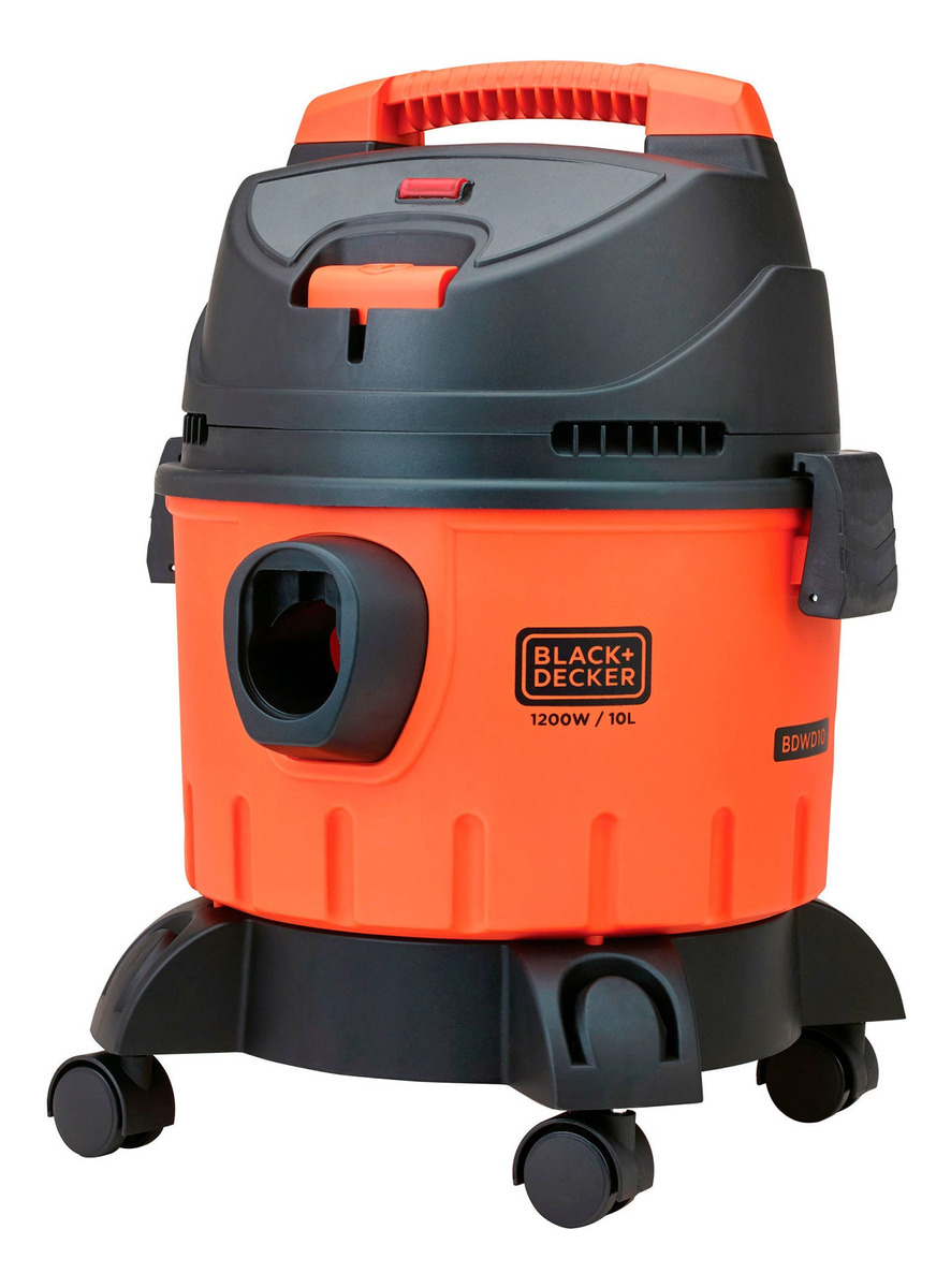 Aspiradora De tacho Black & Decker BDWD10 10L  naranja 220V 50Hz