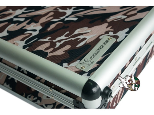 Imagen 4 de 6 de Maletin Airsoft De Aluminio Mediano Apg