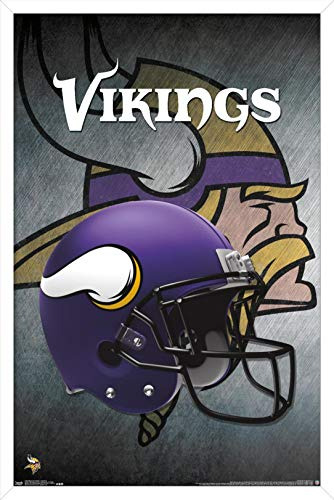 Trends International Nfl Minnesota Vikings - Casco 16 Wall P