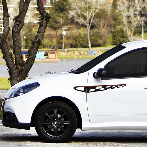 Kit Faixa Sandero Gt Line 2013 Lateral Modelo Original
