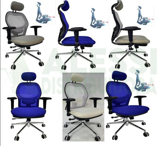 Imagen 1 de 1 de Silla Giratoria Ejecutiva Fabio