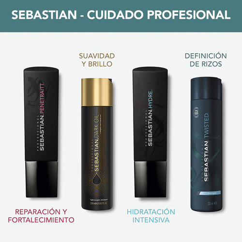 Acondicionador Rizos Sebastian Professional Twisted 250 Ml