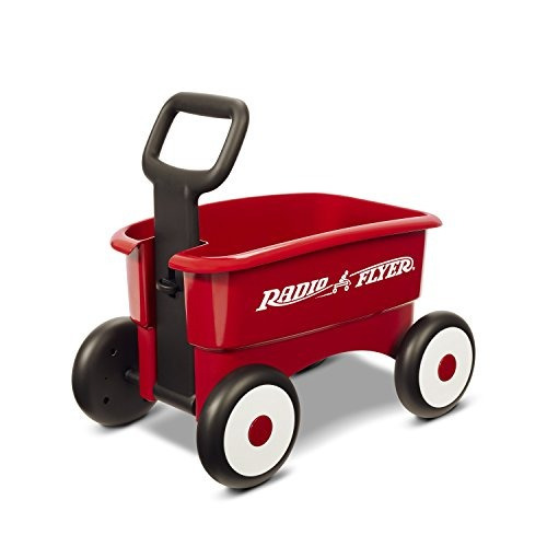 Radio Flyer My 1st 2-in-1 Wagon Ride On, Rojo