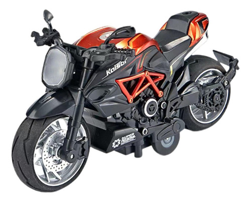 Modelo De Motocicleta, Juguete De Motocicleta Con Retroceso,