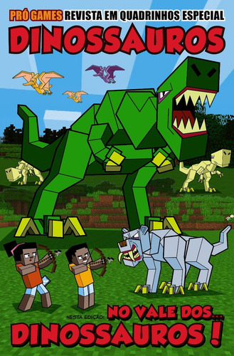 Revista Pró games Em Quadrinhos Especial Dinossauros Em Português Edição 03 On Line Editora 2022