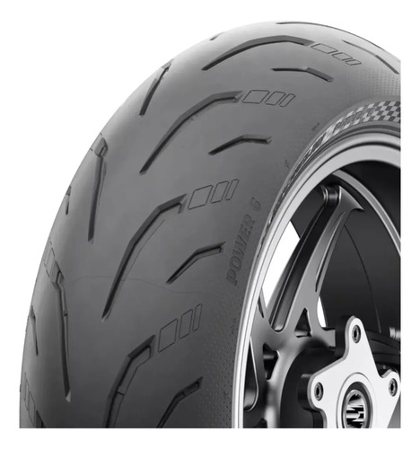 Par Pneu Michelin Power 6 110/70 150/60-17 Cb300f Ninja 400