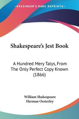 Libro Shakespeare's Jest Book : A Hundred Mery Talys, Fro...