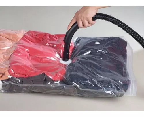 Bolsa Vacio Guardar Ropa 55 X 90 Cms Ahorra Espacio Con Válv