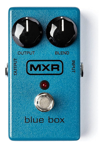 Mxr M103 Blue Box Octave Fuzz Bundle Fuente De Alimenta...