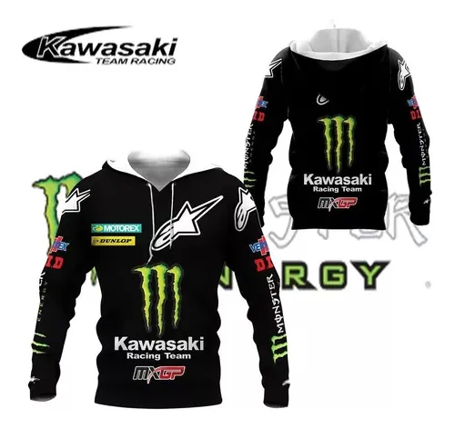 Sudadera outlet kawasaki monster