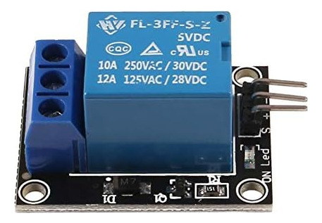 Módulo De Escudo De Relé De 1 Canal, 3pcs Dc 5v Indicador Le