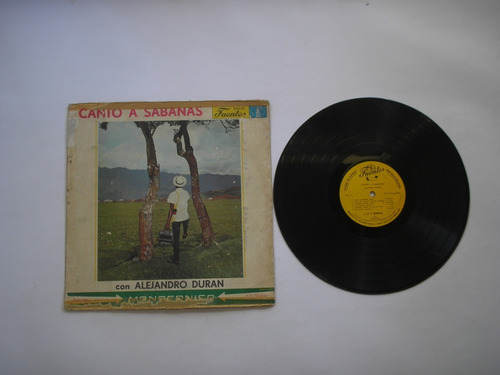 Lp Vinilo Alejandro Duran Canto A Sabanas Colombia 1964