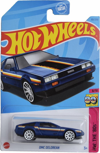 Dmc Delorean Azul Hot Wheels