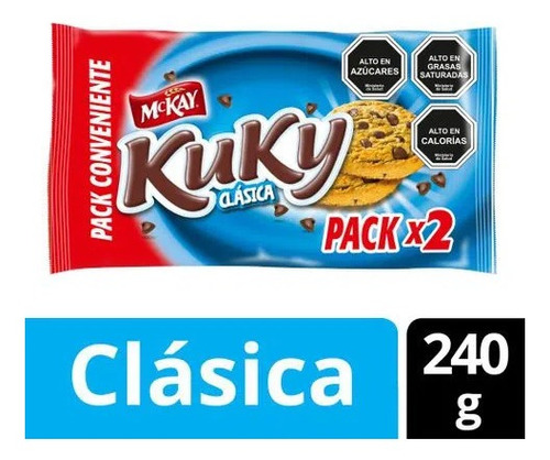 Galletas Kuky Clasica Mckay Pack 2*120(1 Unidad)-super