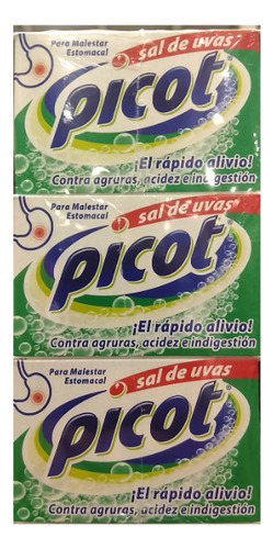 Sal De Uvas (6 Cajas, 10 Sobres C/u) Picot