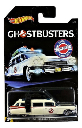 Ecto 1 Caça Fantasmas Ghostbusters Hot Wheels - 1/64